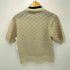 ロクビューティーアンドユースユナイテッドアローズ 6 BEAUTY & YOUTH UNITED ARROWS 24SS スクエア ポロシャツニット レディース