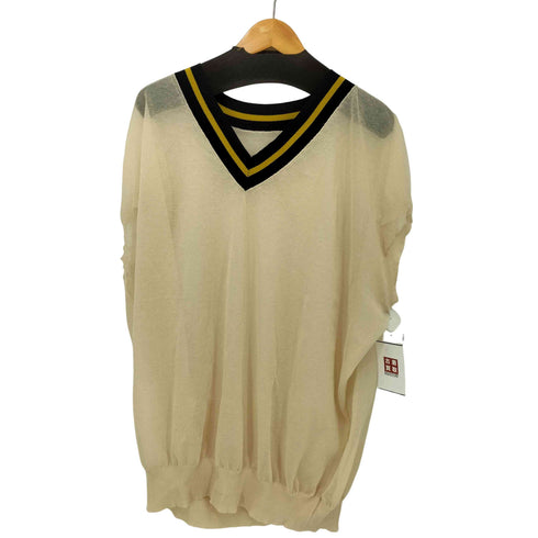 ロクビューティーアンドユースユナイテッドアローズ 6 BEAUTY & YOUTH UNITED ARROWS 24SS SHEER CRICKET VEST レディース