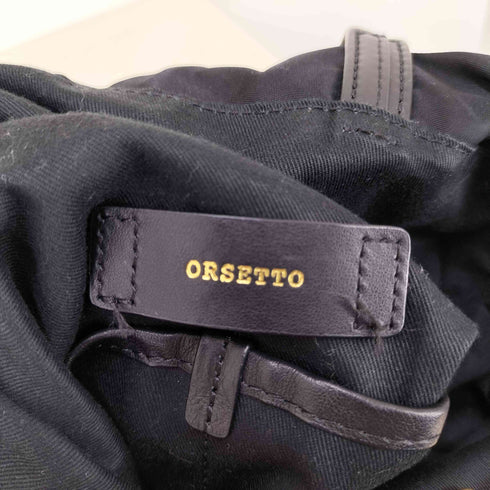 ORSETTO オルセット ナイロンサイドジップトートバック レディース