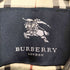 バーバリーロンドン BURBERRY LONDON 裏地ノヴァチェック ブラックトレンチコート メンズ import:S