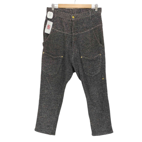 メルシーボークー mercibeaucoup ウールツイード サルエルパンツ レディース 3