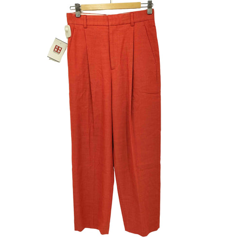 ロクビューティーアンドユースユナイテッドアローズ 6 BEAUTY & YOUTH UNITED ARROWS 22SS OXFORD TUCK PANTS レディース JPN:36