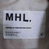 エムエイチエル MHL. イギリス製 ウール ダブルブレスト ショートコート レディース JPN:2