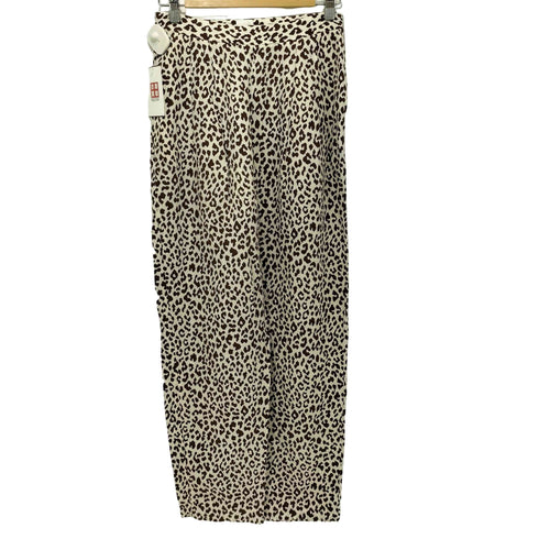 ロクビューティーアンドユースユナイテッドアローズ 6 BEAUTY & YOUTH UNITED ARROWS LEOPARD PRINT PANTS レディース JPN:38