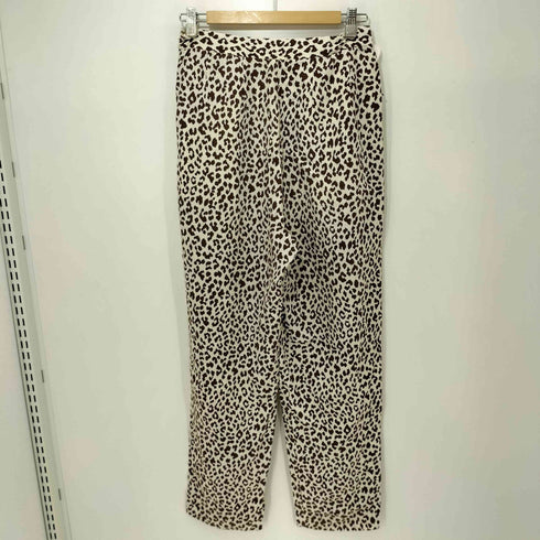 ロクビューティーアンドユースユナイテッドアローズ 6 BEAUTY & YOUTH UNITED ARROWS LEOPARD PRINT PANTS レディース JPN:38