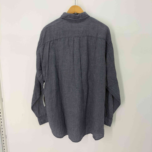 ジェイクルー J.CREW リネン100 ボタンダウンシャツ メンズ import:L