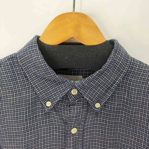 ジェイクルー J.CREW リネン100 ボタンダウンシャツ メンズ import:L