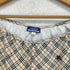 バーバリーブルーレーベル BURBERRY BLUE LABEL ロゴ刺繍 ノヴァチェック ノースリーブ レディース 38