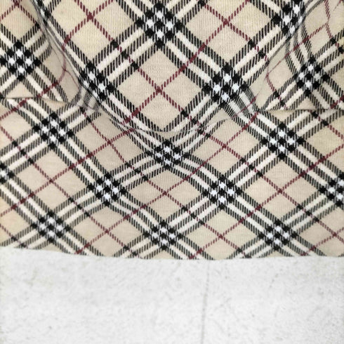 バーバリーブルーレーベル BURBERRY BLUE LABEL ロゴ刺繍 ノヴァチェック ノースリーブ レディース 38
