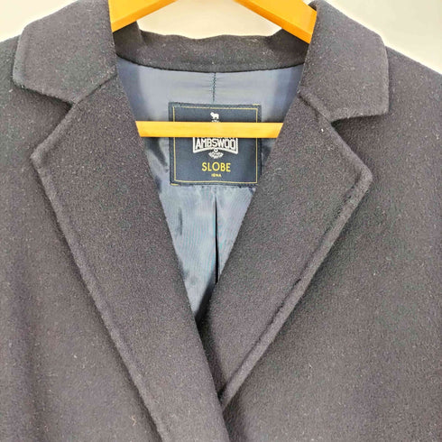 スローブイエナ SLOBE IENA HAMILTON WOOL ダブルフェイスウールチェスターコート レディース FREE