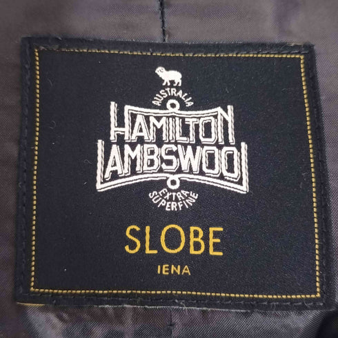 スローブイエナ SLOBE IENA HAMILTON WOOL ダブルフェイスウールチェスターコート レディース FREE
