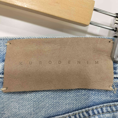 クロ KURO CARVER WASH 010 クラッシュデニムパンツ レディース US:28-29