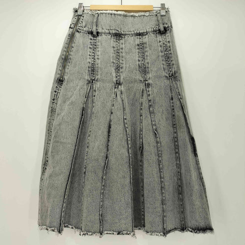 レイビームス Ray BEAMS 25AW デニム タック ミディアム スカート レディース JPN:1