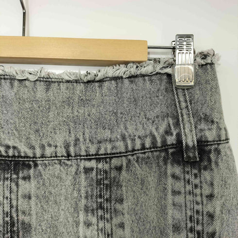 レイビームス Ray BEAMS 25AW デニム タック ミディアム スカート レディース JPN:1