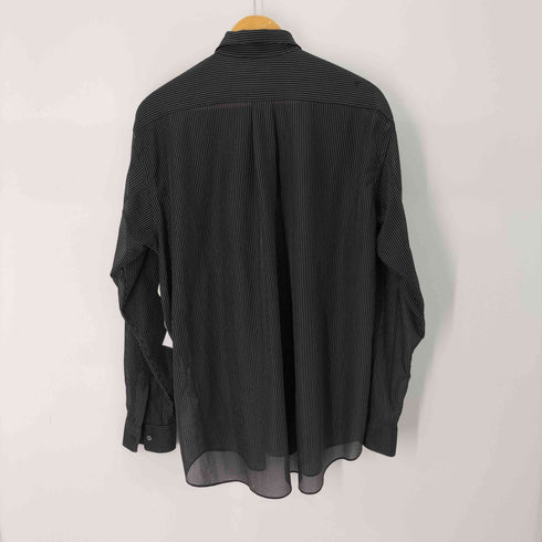 コムデギャルソンシャツ COMME des GARCONS SHIRT 刺繍 シアーシャツ メンズ JPN:M