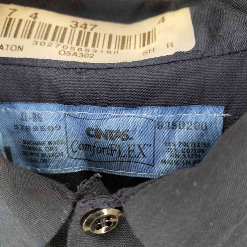 CINTAS 企業ロゴ ワーク シャツ メンズ XL-RG