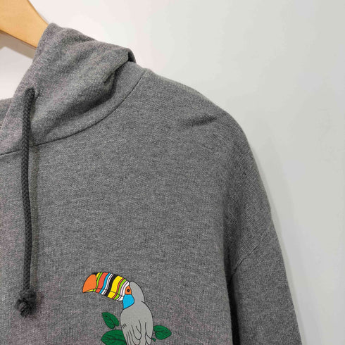 ポールスミスジーンズ Paul Smith JEANS トゥカン ロゴ プリント ジップアップ パーカー メンズ import:L