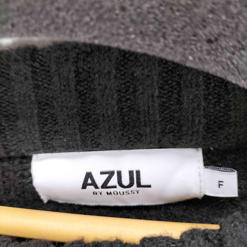 アズールバイマウジー AZUL by moussy ショートケーブルニットトップス レディース FREE
