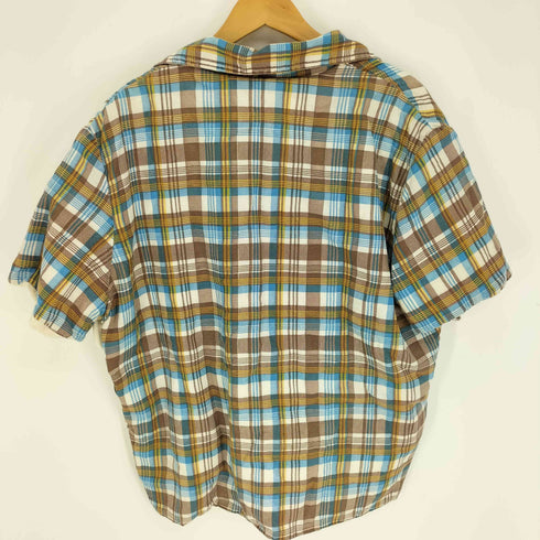 70-80S TREND SETTERS パイル地 S/S ハワイアンシャツ ビーチシャツ メンズ import:M