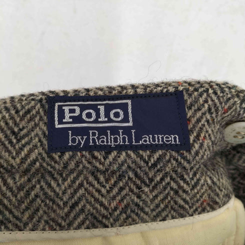 ポロバイラルフローレン Polo by RALPH LAUREN 90S~ ヘリンボーンツイード2タックスラックス メンズ 78