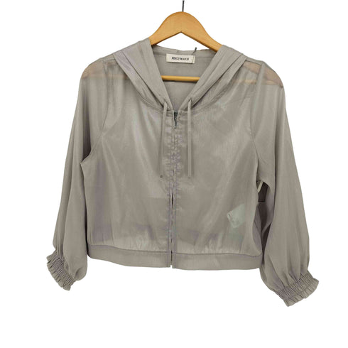 ミッシュマッシュ MISCH MASCH 25SS ラメシアーパーカー レディース FREE