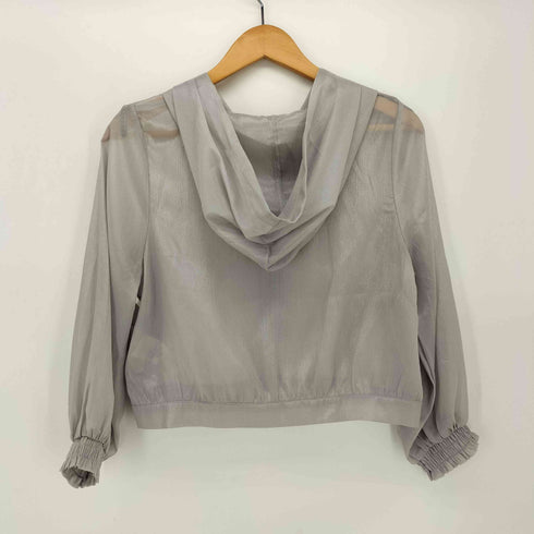 ミッシュマッシュ MISCH MASCH 25SS ラメシアーパーカー レディース FREE