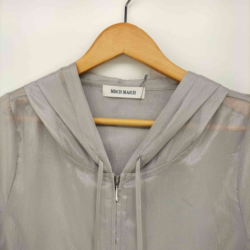 ミッシュマッシュ MISCH MASCH 25SS ラメシアーパーカー レディース FREE