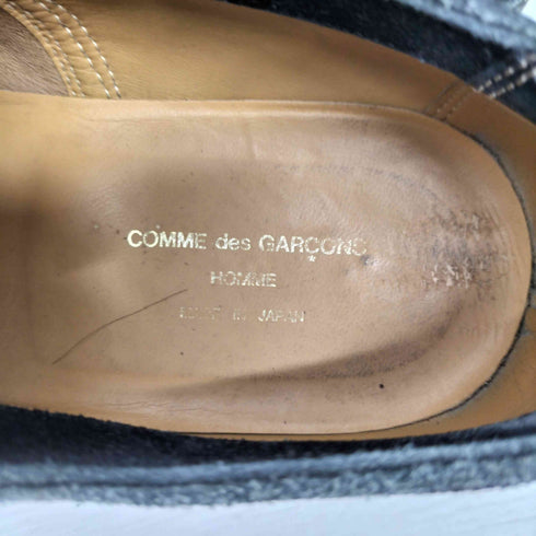 コムデギャルソンオム COMME des GARCONS HOMME vibramソール スエード 4ホール シューズ メンズ
