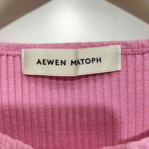 イウエンマトフ AEWEN MATOPH 21SS アメリカンスリーブ タンクトップ レディース
