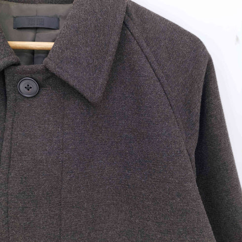 ユニクロ UNIQLO シングルブレストコート(ヘリンボーン) メンズ JPN:L