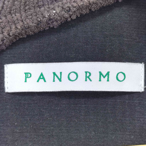 PANORMO バックジップ コーデュロイプルオーバー レディース JPN:34