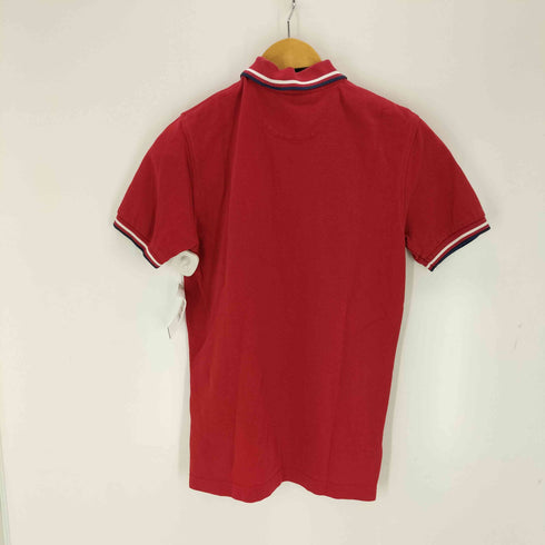 ブルックスブラザーズ BROOKS BROTHERS 刺繍デザイン鹿の子S/S ポロシャツ メンズ import:XS