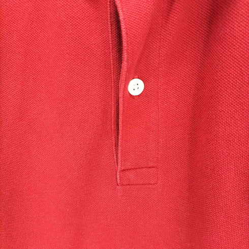 ブルックスブラザーズ BROOKS BROTHERS 刺繍デザイン鹿の子S/S ポロシャツ メンズ import:XS