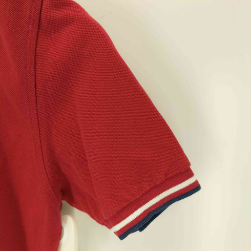 ブルックスブラザーズ BROOKS BROTHERS 刺繍デザイン鹿の子S/S ポロシャツ メンズ import:XS