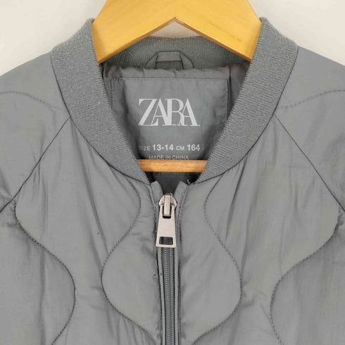 ザラ ZARA サイドスリット ラグランスリーブ キルティングジャケット メンズ 13-14