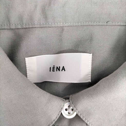 イエナ IENA Pツイルオーバーシャツ レディース