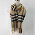 バーバリー BURBERRY カシミヤ100 ノバチェックマフラー レディース