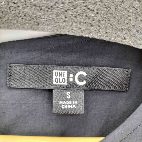 ユニクロシー UNIQLO:C ギャザーワンピース/ノースリーブ レディース JPN:S