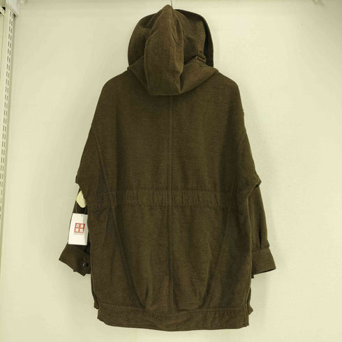 ズッカ ZUCCa レーヨン混 BIG フードジャケット メンズ import:S