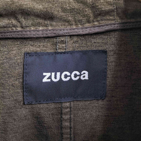 ズッカ ZUCCa レーヨン混 BIG フードジャケット メンズ import:S