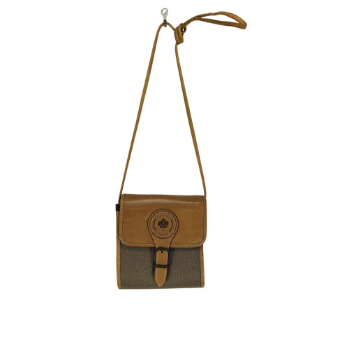 DELANE MADE IN CANADA レザーショルダーバッグ レディース