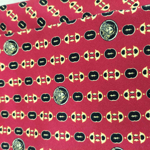 ヴェルサーチ VERSACE メデューサ 総柄ネクタイ メンズ