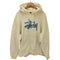ステューシー Stussy フロントロゴプリント プルオーバーパーカー メンズ JPN:L