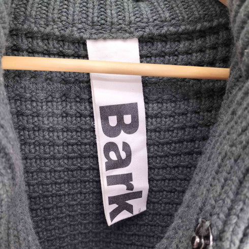 バーク bark ニット デタッチャブル フード ダッフル コート メンズ import:S