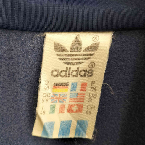 アディダスオリジナルス adidas Originals 80S 万国旗タグ トレフォイルロゴ刺繍 トラックジャケット メンズ import:S