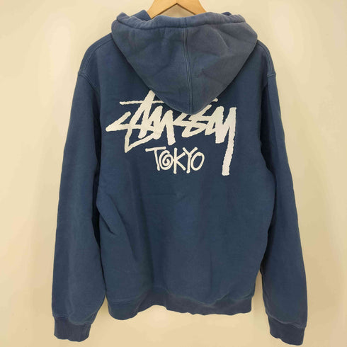ステューシー Stussy 両面プリント プルオーバーパーカー メンズ JPN:M