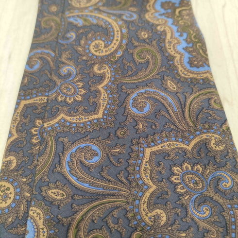 イヴサンローラン Yves Saint Laurent ペイズリー柄ネクタイ メンズ