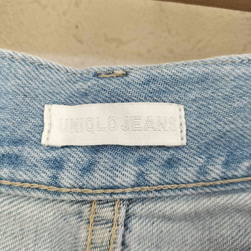 ユニクロ UNIQLO ドレープワイドフレアジーンズ レディース 26