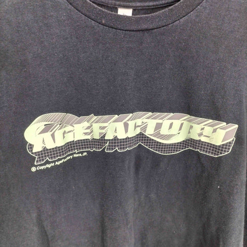 ギルダン GILDAN Age Factory 両面 ロゴ プリント S/S Tシャツ メンズ