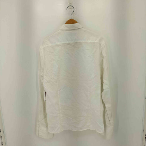 バナナリパブリック BANANA REPUBLIC 90s トルコ製 プリーツデザイン レギュラーカラー長袖シャツ メンズ XL